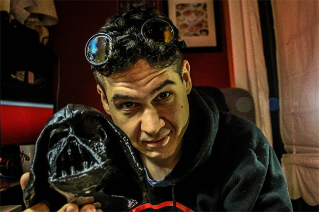 How to 3d Print and Model Darth Vaders Melted Mask